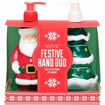 Подарочный набор Technic Christmas Tree & Santa для мытья рук и кремового лосьона Duo для ухода за руками
Подарочный набор Technic Christmas Tree & Santa для мытья рук и кремового лосьона Duo для ухода за руками