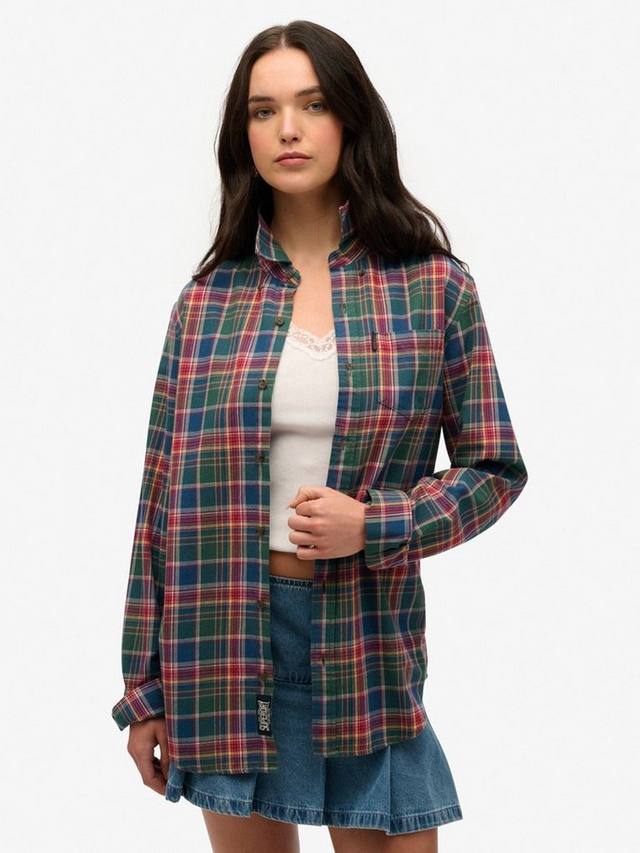 Свободная рубашка в клетку Superdry, Upstate Check/Multi
Свободная рубашка в клетку Superdry, Upstate Check/Multi