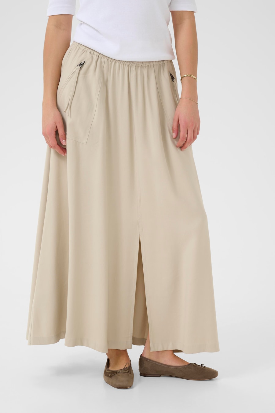 Юбка Kaffe, бежевый
Юбка Kaffe, бежевый