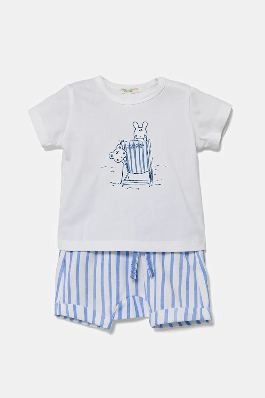 Хлопковый комплект для малышей United Colors Of Benetton, синий
Хлопковый комплект для малышей United Colors Of Benetton, синий