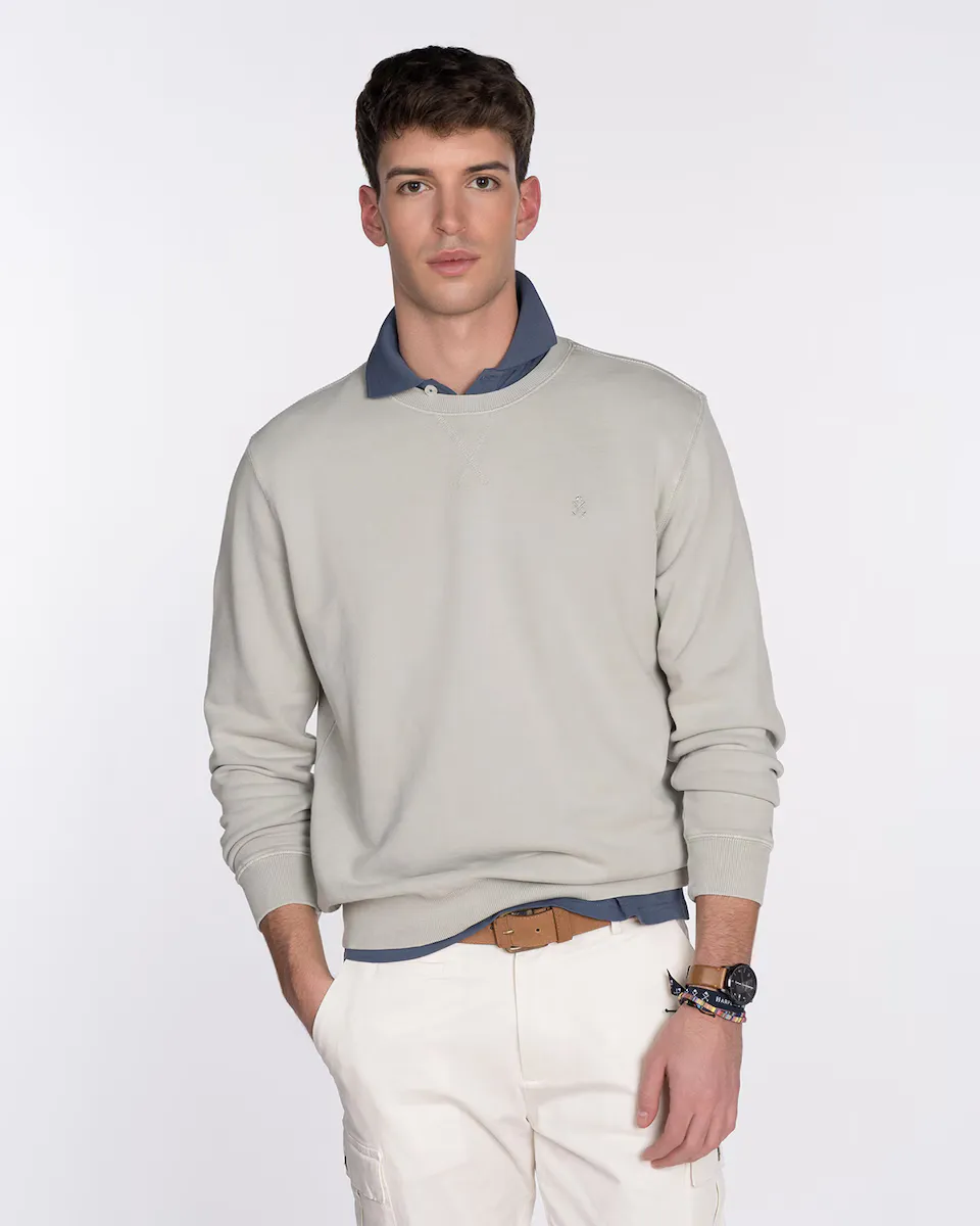 Мужской однотонный свитшот с круглым вырезом Harper & Neyer, светло-серый
Мужской однотонный свитшот с круглым вырезом Harper & Neyer, светло-серый