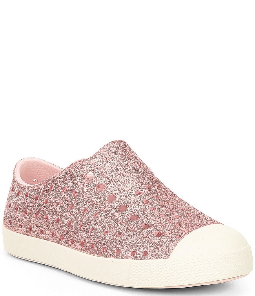 Кроссовки-слипоны с блестками Jefferson Bling для девочек Native Shoes (для младенцев), розовый
Кроссовки-слипоны с блестками Jefferson Bling для девочек Native Shoes (для младенцев), розовый