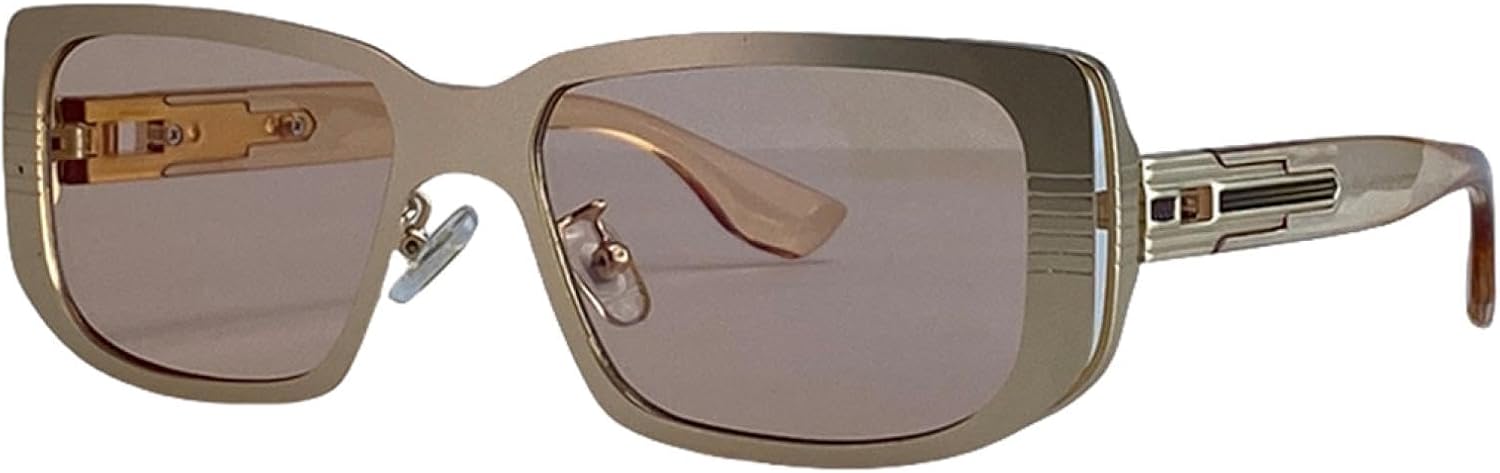 Мужские солнцезащитные очки в стиле стимпанк, роскошная металлическая оправа, защита от УФ-излучения UV400 для использования на открытом воздухе TOIPASTN, C7goldlightbrown
Мужские солнцезащитные очки в стиле стимпанк, роскошная металлическая оправа, защита от УФ-излучения UV400 для использования на открытом воздухе TOIPASTN, C7goldlightbrown