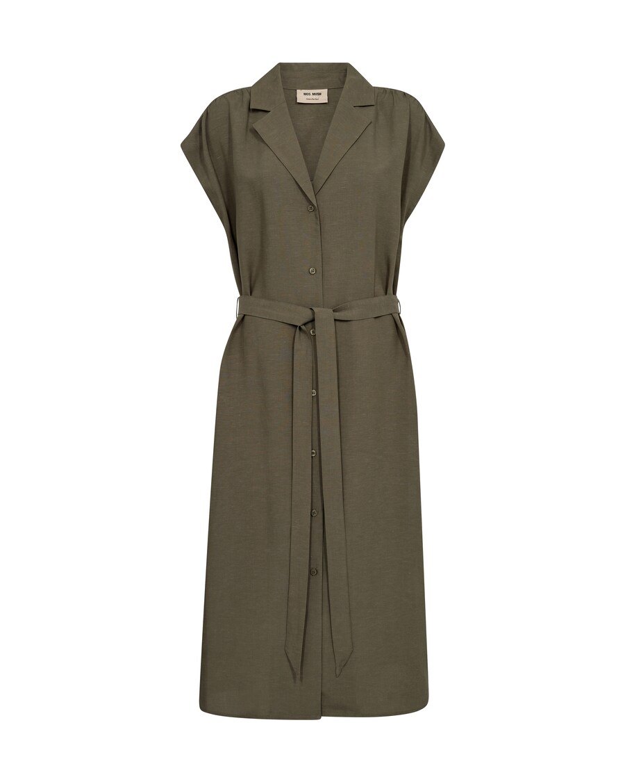 Платье-рубашка MOS MOSH, оливковый 
Платье-рубашка MOS MOSH, оливковый