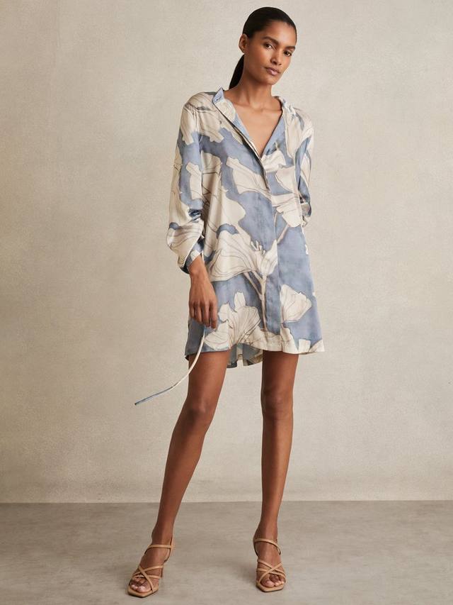 Мэган платье-рубашка с цветочным принтом и открытой спиной Reiss, Blue
Мэган платье-рубашка с цветочным принтом и открытой спиной Reiss, Blue