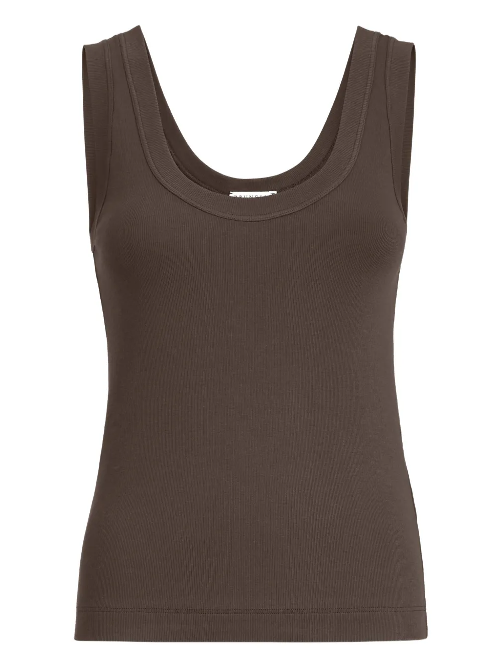 Топ в рубчик Brunello Cucinelli, коричневый
Топ в рубчик Brunello Cucinelli, коричневый