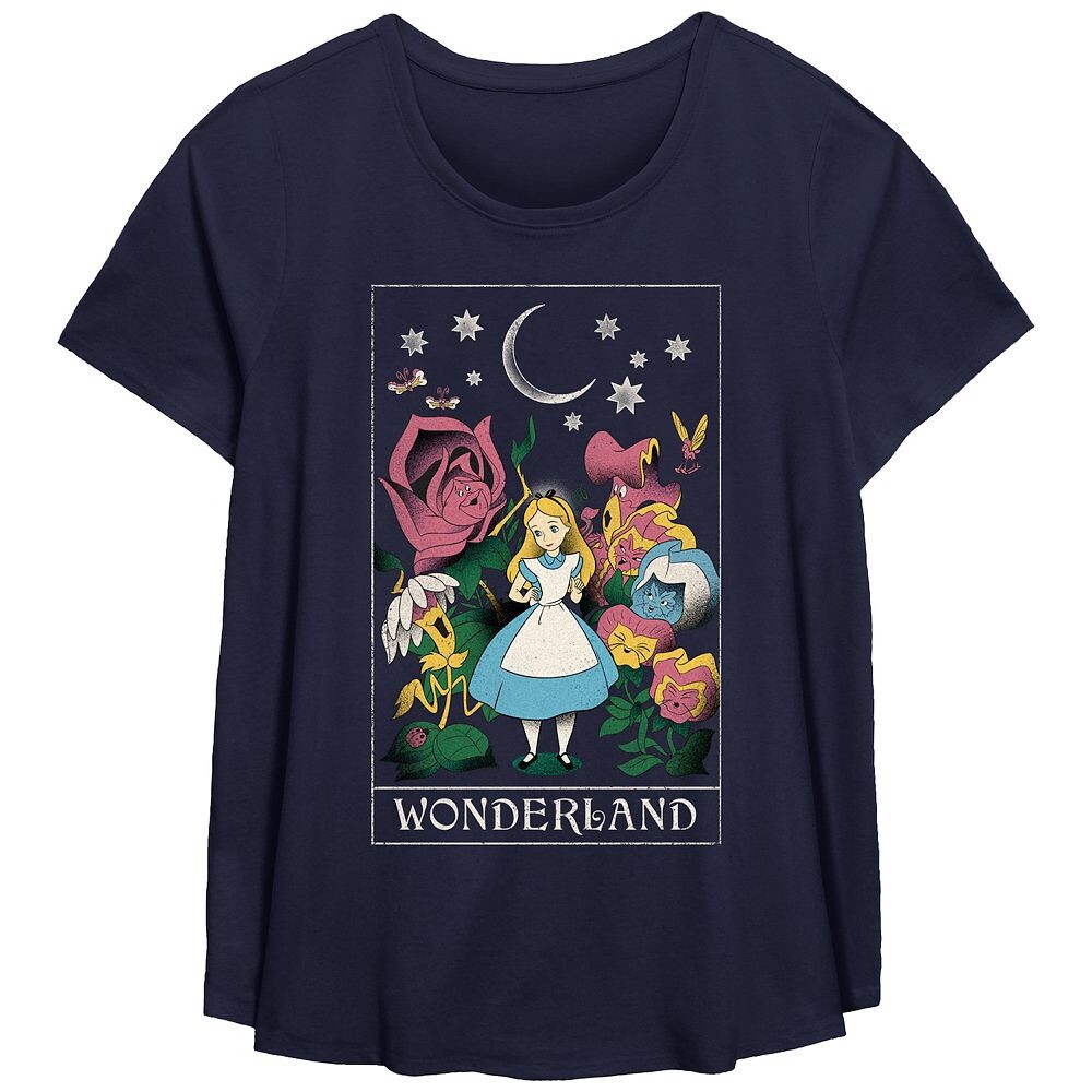 Футболка Disney's Alice in Wonderland Missy с рисунком Таро большого размера, темно-синий
Футболка Disney's Alice in Wonderland Missy с рисунком Таро большого размера, темно-синий