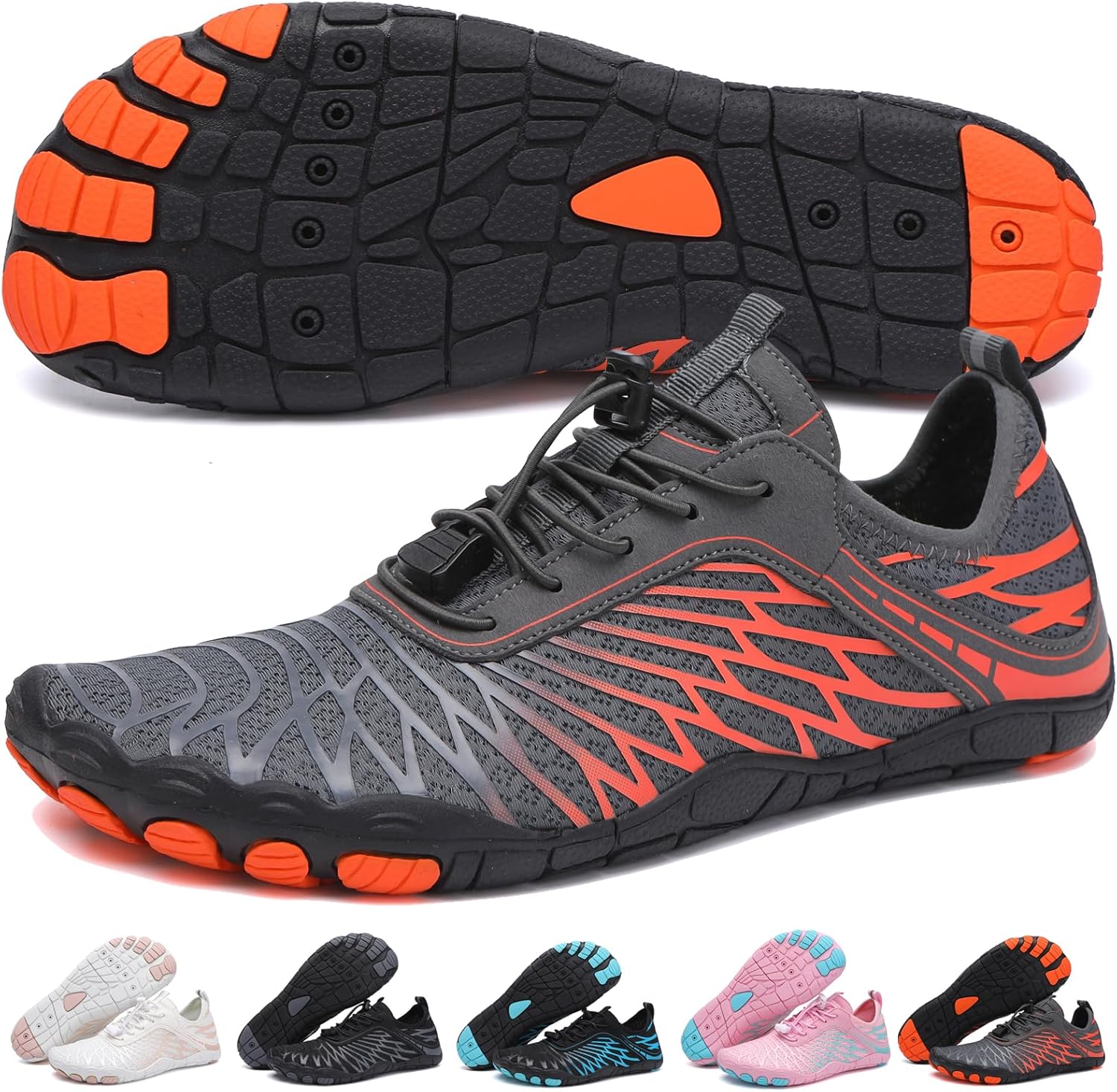 Ботинки для походов для женщин и мужчин, унисекс водонепроницаемые босоножки, дышащие, противоскользящие походные туфли для занятий спортом, с широкой носочной частью, для походов, прогулок, бега, йоги и водных видов спорта Xianfengniao, оранжев...
Ботинки для походов для женщин и мужчин, унисекс водонепроницаемые босоножки, дышащие, противоскользящие походные туфли для занятий спортом, с широкой носочной частью, для походов, прогулок, бега, йоги и водных видов спорта Xianfengniao, оранжев...