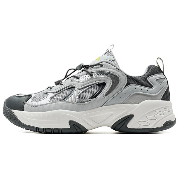 XTEP Нескользящие легкие низкие массивные кроссовки мужские серые серебристо-белые
XTEP Нескользящие легкие низкие массивные кроссовки мужские серые серебристо-белые