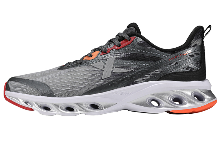 XTEP Амортизирующие противоскользящие и износостойкие дышащие беговые кроссовки с низким верхом мужские серо-черные
XTEP Амортизирующие противоскользящие и износостойкие дышащие беговые кроссовки с низким верхом мужские серо-черные