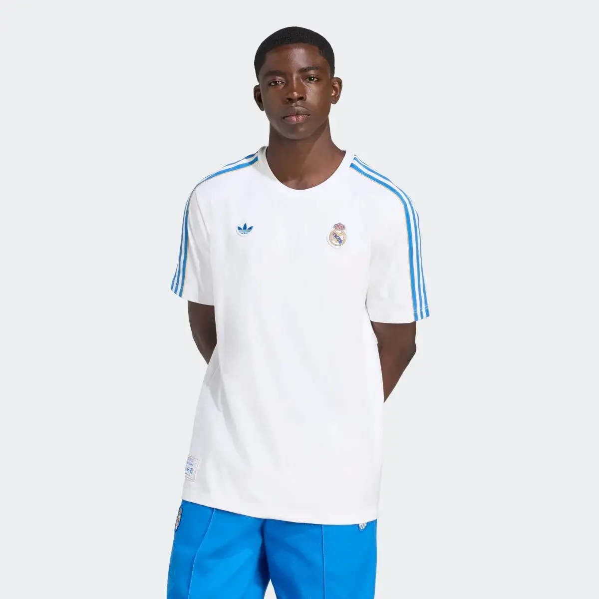 Мужская футболка Real Madrid CF Terrace Icons adidas, белый
Мужская футболка Real Madrid CF Terrace Icons adidas, белый