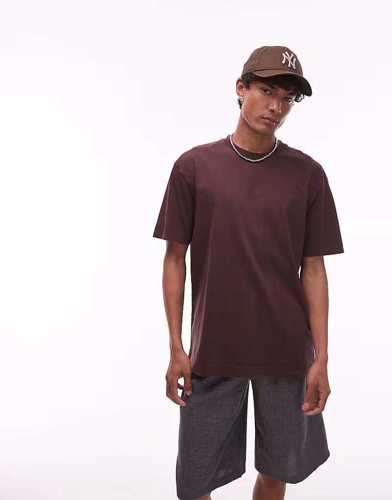 Футболка свободного кроя коричневого цвета Topman, Коричневый, Футболка свободного кроя коричневого цвета Topman
Футболка свободного кроя коричневого цвета Topman, Коричневый, Футболка свободного кроя коричневого цвета Topman