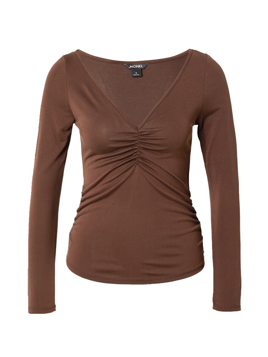 Лонгслив Monki Shirt, темно-коричневый
Лонгслив Monki Shirt, темно-коричневый