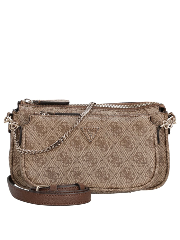 Guess Noelle II DBL - Сумка через плечо 24 см (логотип темно-бежевого цвета) с логотипом цвета латте/коричневого цвета
Guess Noelle II DBL - Сумка через плечо 24 см (логотип темно-бежевого цвета) с логотипом цвета латте/коричневого цвета