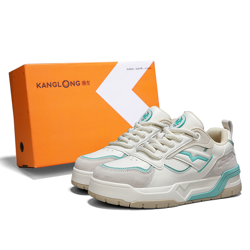 KANGLONG Кроссовки для скейтбординга с низким верхом, противоскользящие, износостойкие, легкие, дышащие, мужские, белые, зеленые
KANGLONG Кроссовки для скейтбординга с низким верхом, противоскользящие, износостойкие, легкие, дышащие, мужские, белые, зеленые