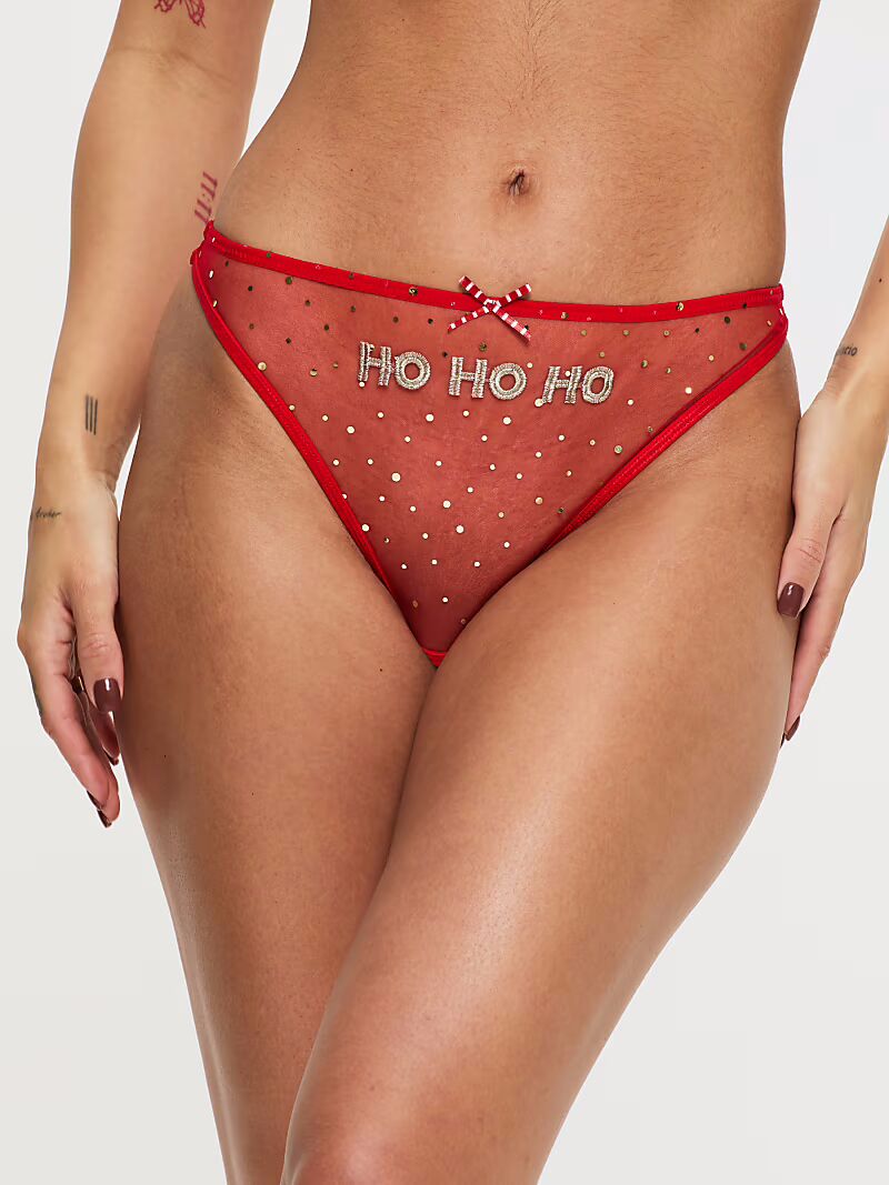 Рождество Энн Саммерс Хо-хо-хо, красные трусики Ann Summers
Рождество Энн Саммерс Хо-хо-хо, красные трусики Ann Summers