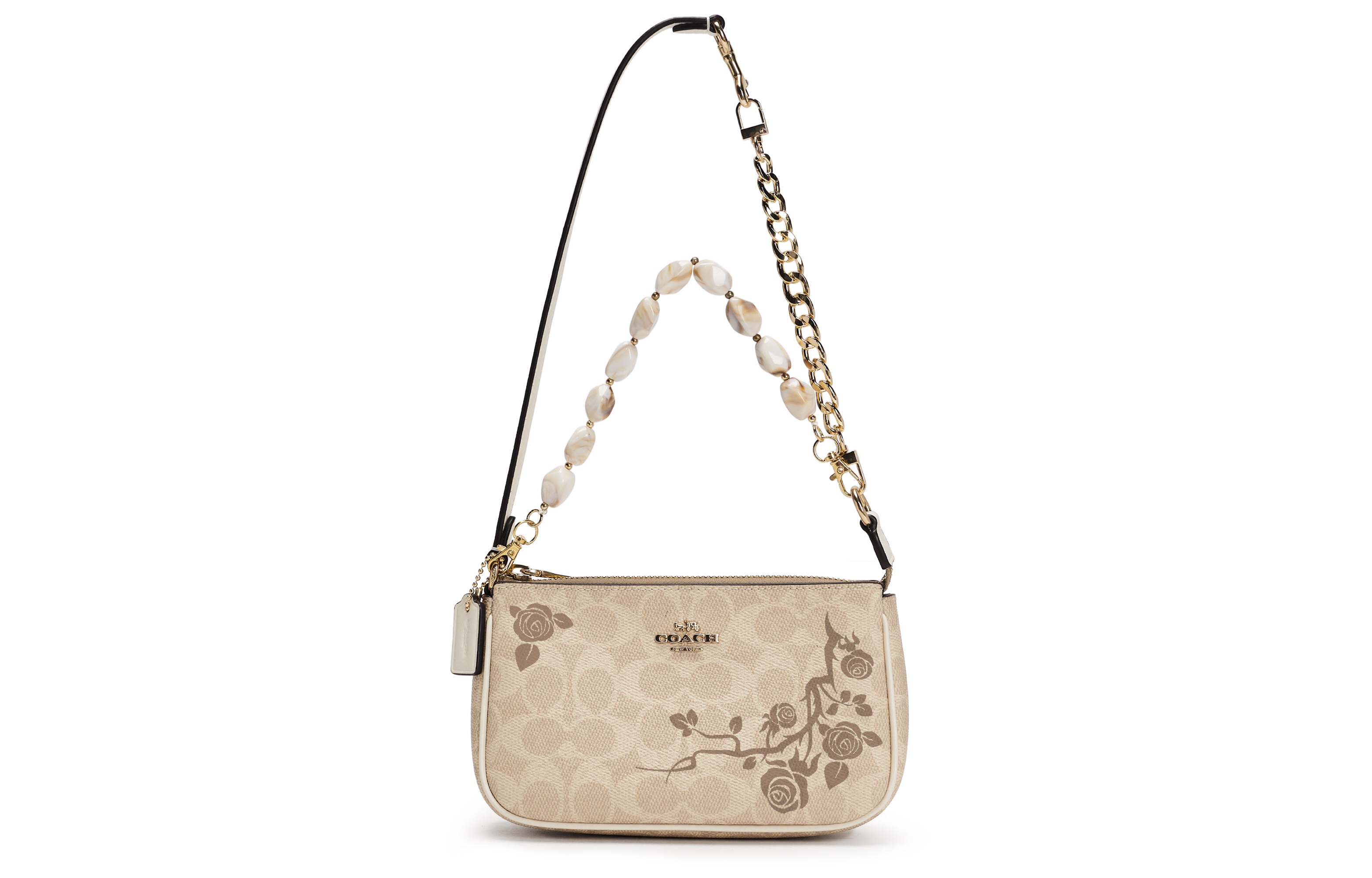 COACH Покрытая тканью маленькая сумка через плечо Mahjong Sets для женщин малого размера Sand & Chalk White
COACH Покрытая тканью маленькая сумка через плечо Mahjong Sets для женщин малого размера Sand & Chalk White