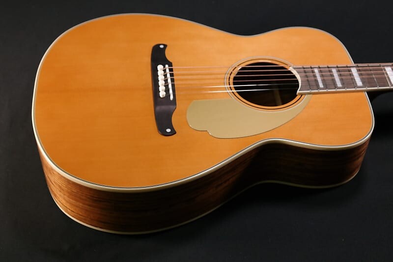 Акустическая гитара Fender Malibu Vintage, Ovangkol Fingerboard, Gold Pickguard, Aged Natural - 596
Акустическая гитара Fender Malibu Vintage, Ovangkol Fingerboard, Gold Pickguard, Aged Natural - 596