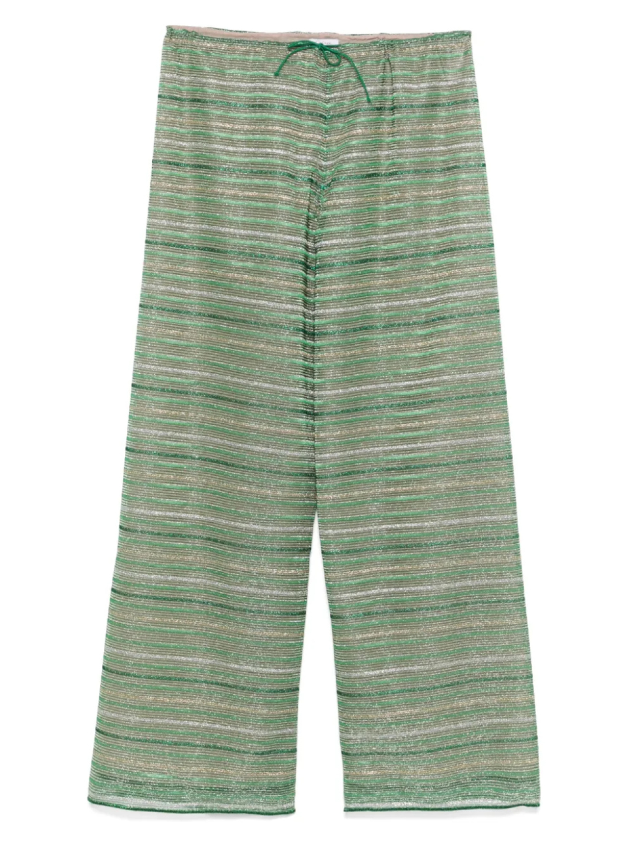 Брюки в блестящую полоску Oséree, зеленый
Брюки в блестящую полоску Oséree, зеленый