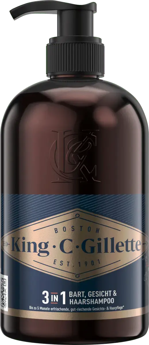 Гель для мытья бороды 350мл King C. Gillette
Гель для мытья бороды 350мл King C. Gillette