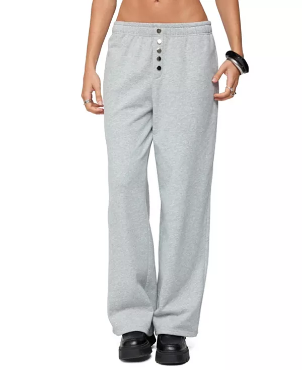 Спортивные штаны Lorelle с широкими штанинами Edikted, серый
Спортивные штаны Lorelle с широкими штанинами Edikted, серый