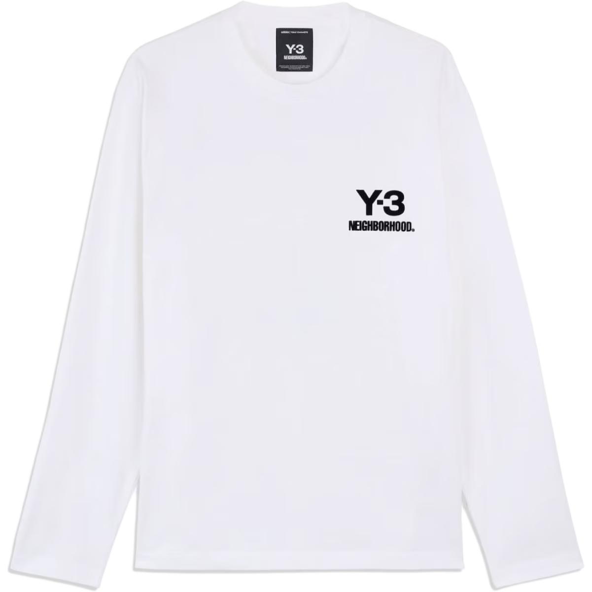 Футболка Y 3 X Neighborhood с длинным рукавом и логотипом Y-3, белый
Футболка Y 3 X Neighborhood с длинным рукавом и логотипом Y-3, белый