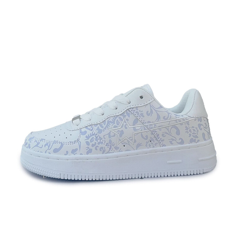 Кроссовки Quantity LIANGHUO Skateboarding Shoes Unisex Low-top Blue And White Porcelain, белый
Кроссовки Quantity LIANGHUO Skateboarding Shoes Unisex Low-top Blue And White Porcelain, белый