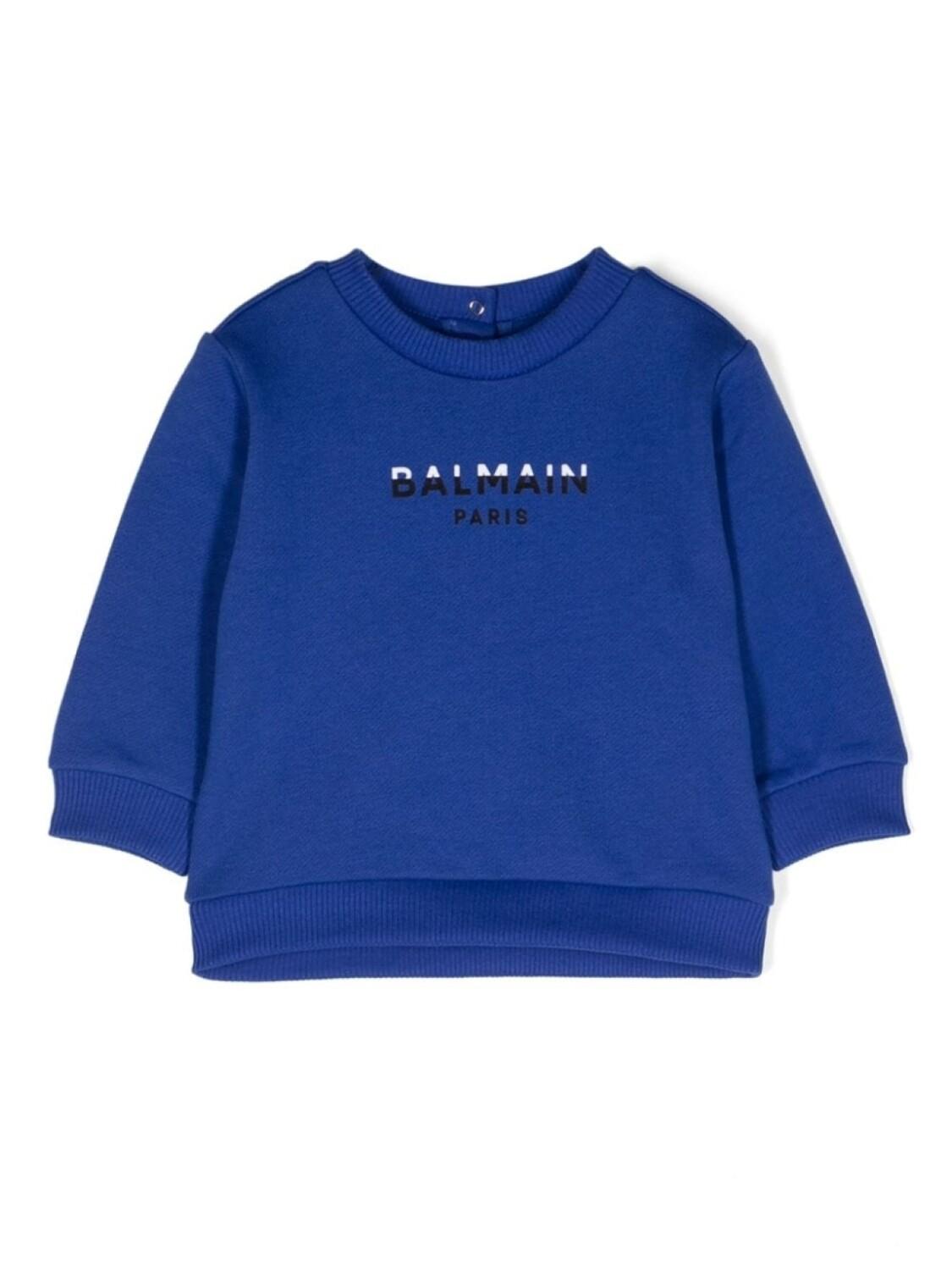 Balmain Kids толстовка с логотипом, синий
Balmain Kids толстовка с логотипом, синий