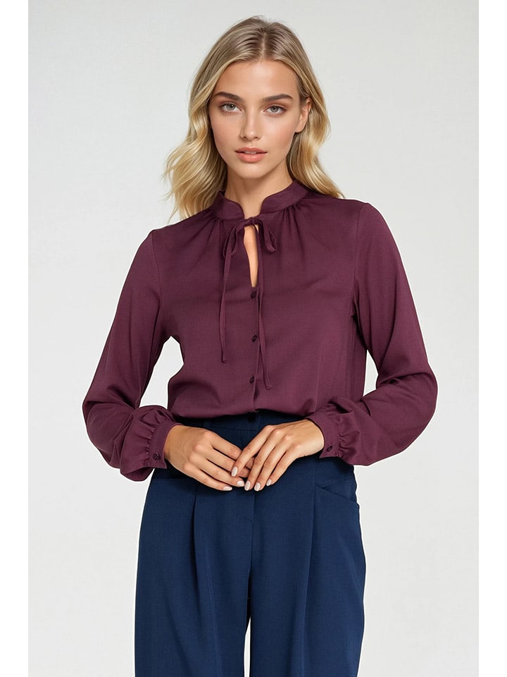 Блузка фиолетового цвета Nife
Блузка фиолетового цвета Nife