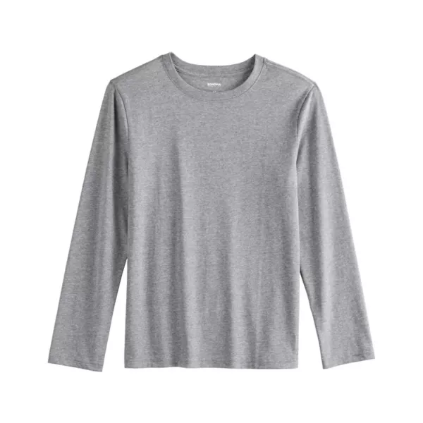 Мальчиковая повседневная футболка с длинным рукавом 8-20 Sonoma Goods For Life, цвет iron ore
Мальчиковая повседневная футболка с длинным рукавом 8-20 Sonoma Goods For Life, цвет iron ore