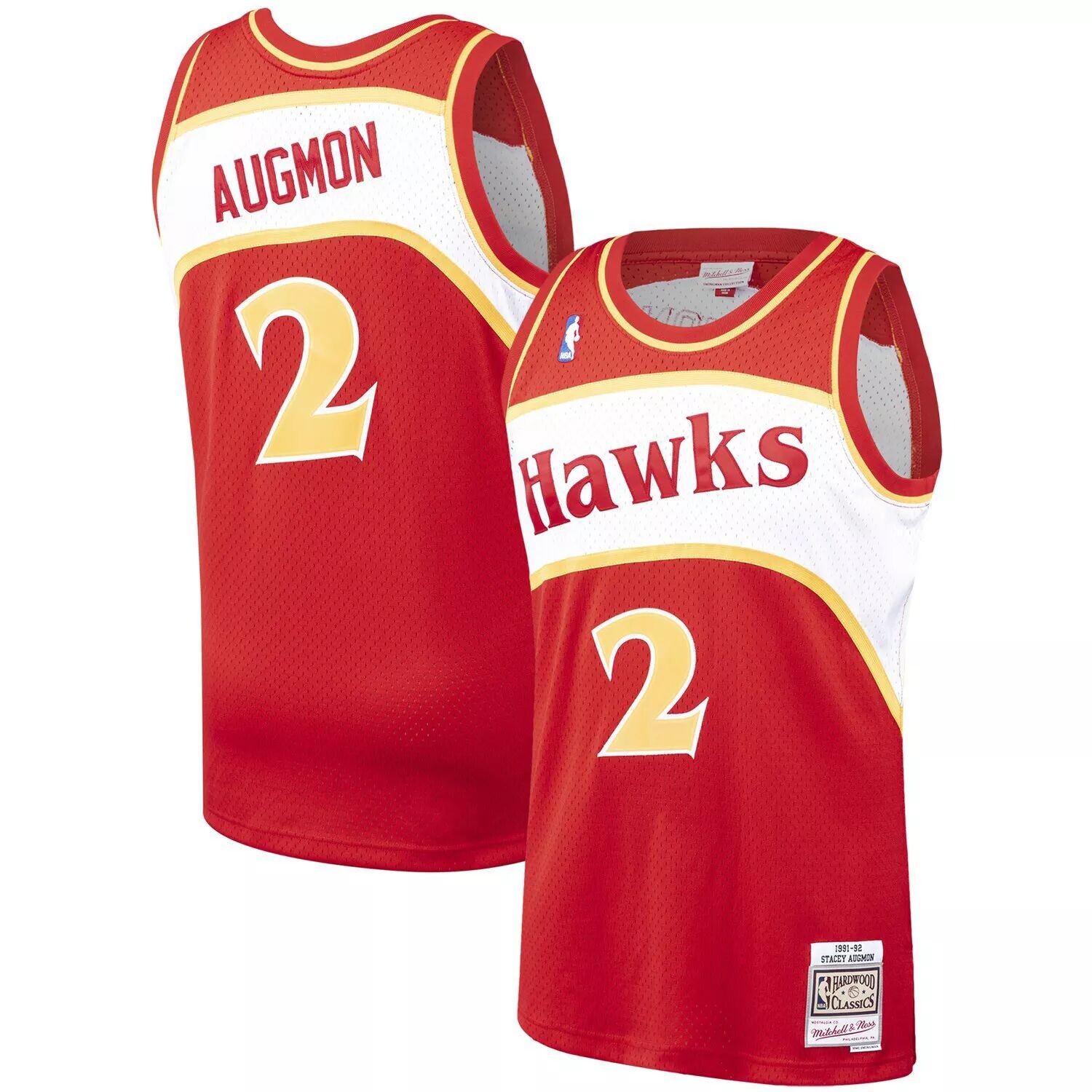 Мужская майка Mitchell & Ness Stacey Augmon Red Atlanta Hawks Hardwood Classics 1991-92 Swingman
Мужская майка Mitchell & Ness Stacey Augmon Red Atlanta Hawks Hardwood Classics 1991-92 Swingman