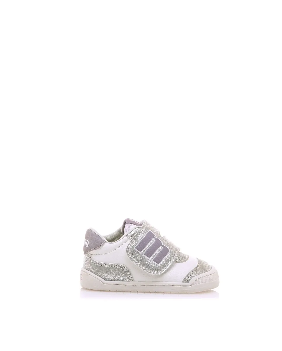 Детские спортивные кроссовки с мягкой подошвой и липучкой Mustang, белый/серебряный
Детские спортивные кроссовки с мягкой подошвой и липучкой Mustang, белый/серебряный