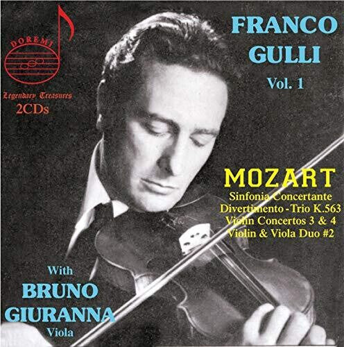 CD диск Mozart / Gulli / Galliera: Franco Gulli 1
CD диск Mozart / Gulli / Galliera: Franco Gulli 1