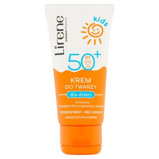 Крем для лица детский SPF50+ 50мл Lirene Kids
Крем для лица детский SPF50+ 50мл Lirene Kids