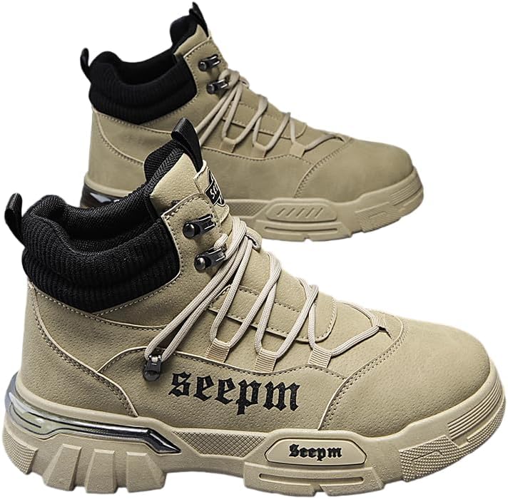 Мужские мотоциклетные боевые ботинки Hhhchpm, мотоциклетные ботинки, легкие и удобные для работы весь день, боевые и походные мотоциклетные ботинки, хаки
Мужские мотоциклетные боевые ботинки Hhhchpm, мотоциклетные ботинки, легкие и удобные для работы весь день, боевые и походные мотоциклетные ботинки, хаки