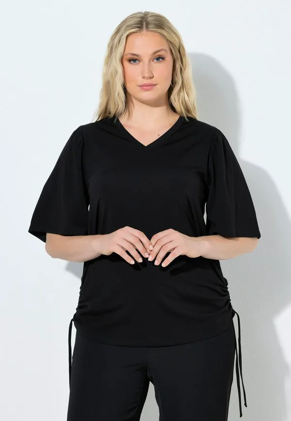 Футболка с принтом raffbänder vausschnitt flügelhalbarm Ulla Popken, Black, Черный, Футболка с принтом raffbänder vausschnitt flügelhalbarm Ulla Popken, Black
Футболка с принтом raffbänder vausschnitt flügelhalbarm Ulla Popken, Black, Черный, Футболка с принтом raffbänder vausschnitt flügelhalbarm Ulla Popken, Black