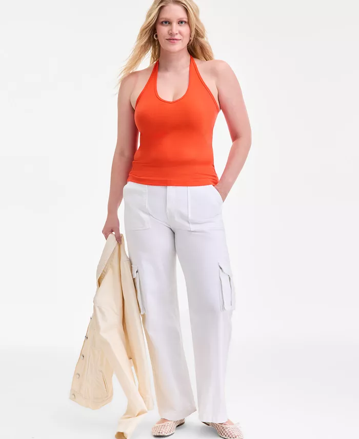 Женский топ-бюстье с V-образным вырезом On 34th, оранжевый
Женский топ-бюстье с V-образным вырезом On 34th, оранжевый