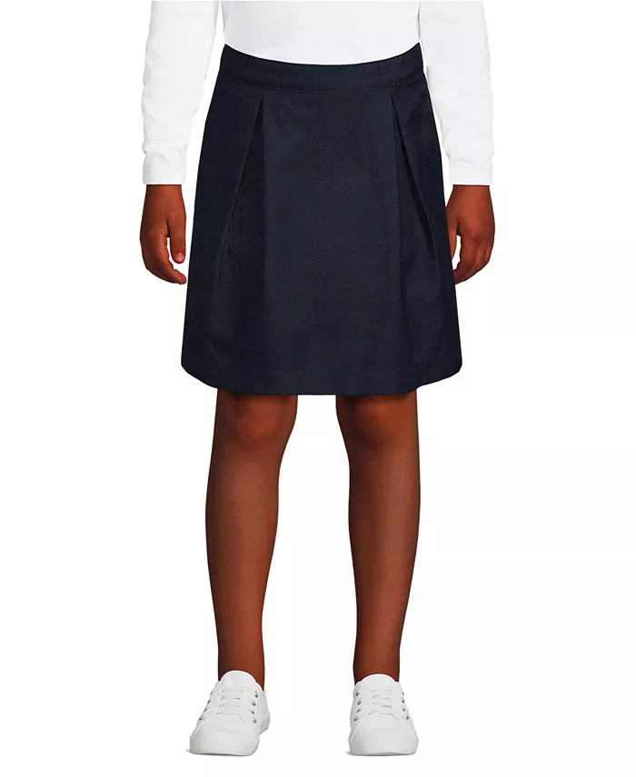Школьная форма для девочек Big Girls: плиссированная юбка-шорты сплошного цвета до колена Lands' End, синий
Школьная форма для девочек Big Girls: плиссированная юбка-шорты сплошного цвета до колена Lands' End, синий