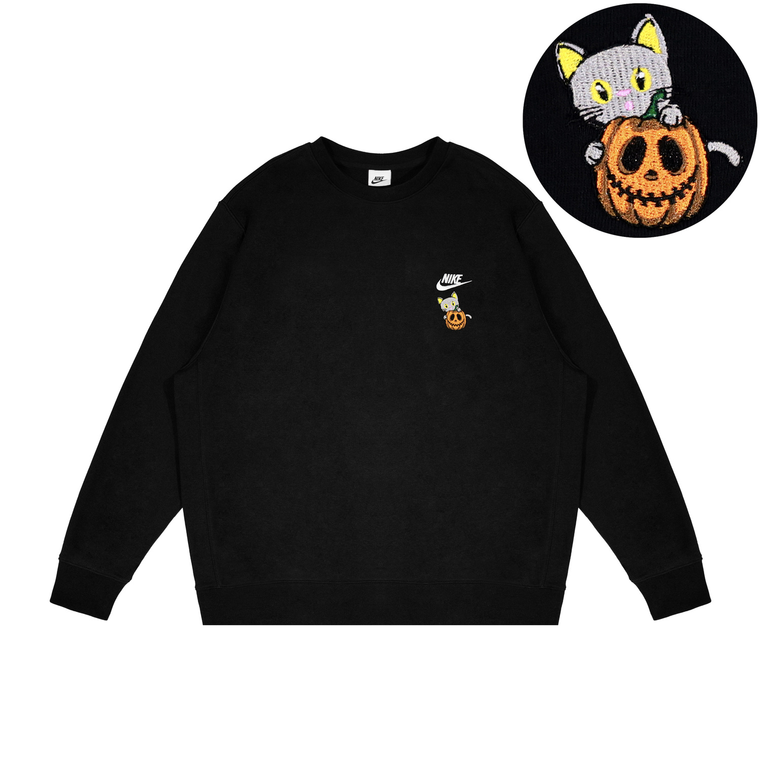 Фантазийный свитшот унисекс черный Nike
Фантазийный свитшот унисекс черный Nike
