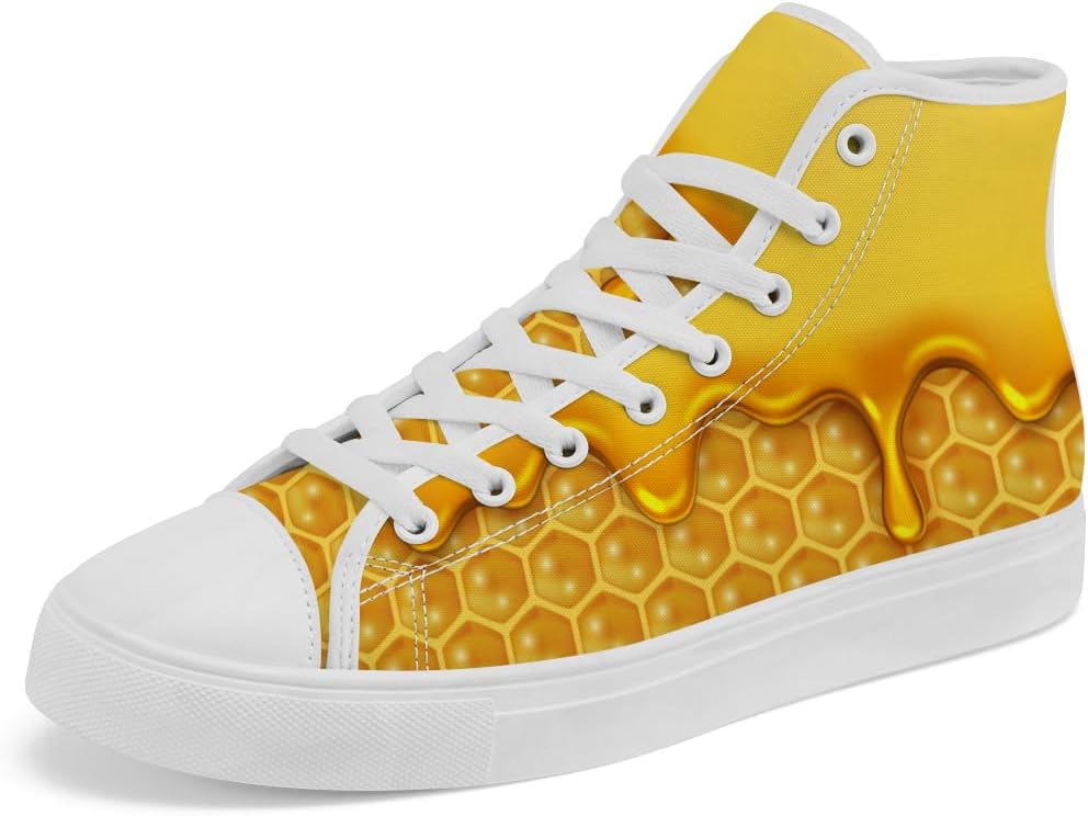 Кеды Chebing высокие на шнуровке из холщовой ткани, стиль Honeycomb, повседневные кроссовки для мужчин и женщин, желтый
Кеды Chebing высокие на шнуровке из холщовой ткани, стиль Honeycomb, повседневные кроссовки для мужчин и женщин, желтый