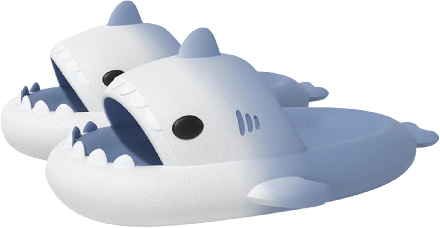 Шлепанцы Gradient Shark, шлепанцы-акулы для женщин и мужчин, Шлепацы для взрослых с толстой подошвой, для пляжа Generic, белый/синий
Шлепанцы Gradient Shark, шлепанцы-акулы для женщин и мужчин, Шлепацы для взрослых с толстой подошвой, для пляжа Generic, белый/синий