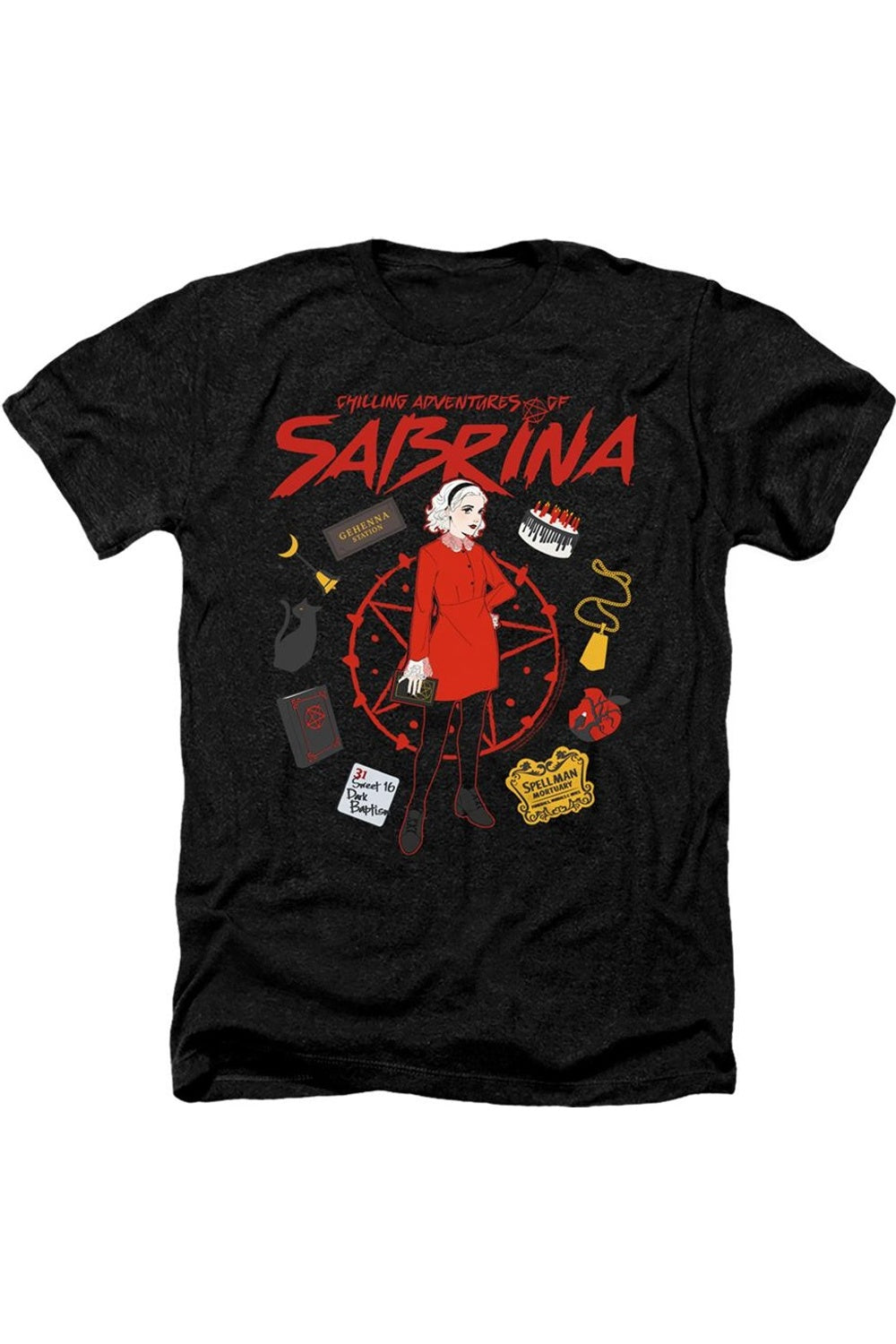 Футболка/футболка для взрослых «Леденящие душу приключения Сабрины Серкл» Gildan, черный
Футболка/футболка для взрослых «Леденящие душу приключения Сабрины Серкл» Gildan, черный