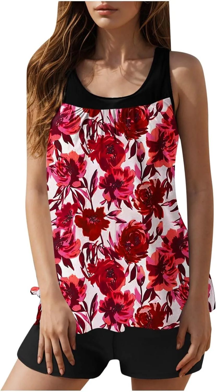 Купальник для женщин Tankini с топом и шортами Furundly
Купальник для женщин Tankini с топом и шортами Furundly