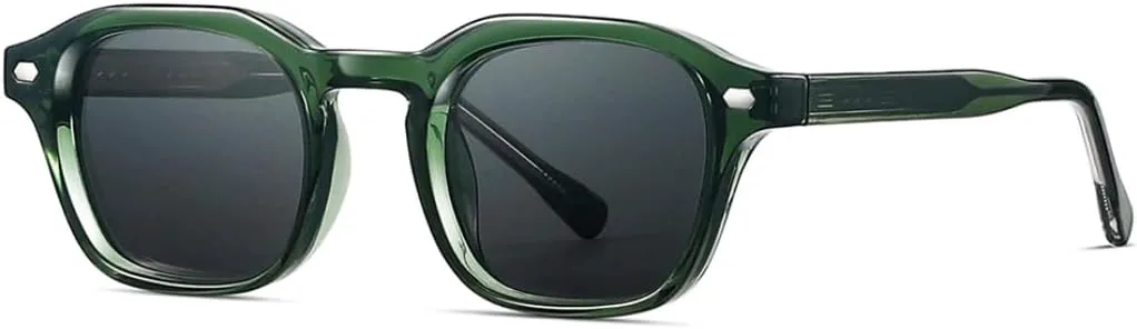 Ретро-модные солнцезащитные очки для женщин и мужчин, классический винтажный стиль, защита от УФ-излучения UV400, для активного отдыха VFDHN, Green Black
Ретро-модные солнцезащитные очки для женщин и мужчин, классический винтажный стиль, защита от УФ-излучения UV400, для активного отдыха VFDHN, Green Black