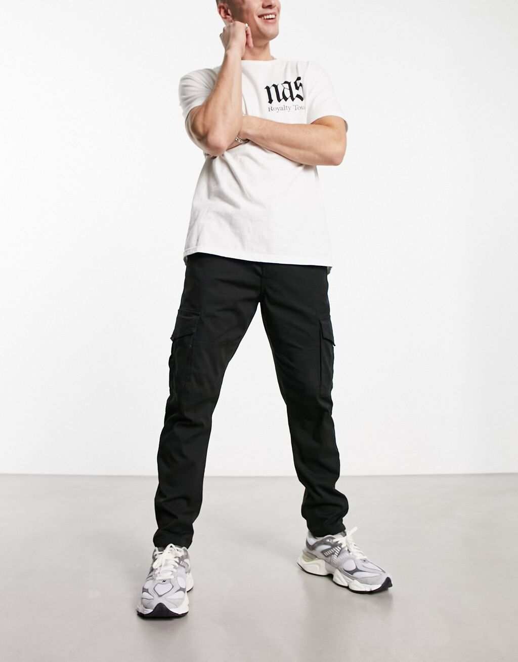 Черные брюки карго узкого кроя Only & Sons, Черный, Черные брюки карго узкого кроя Only & Sons
Черные брюки карго узкого кроя Only & Sons, Черный, Черные брюки карго узкого кроя Only & Sons