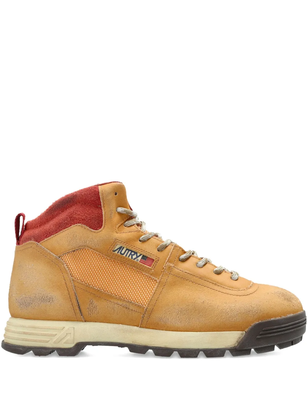 Ботинки Malga Mid на шнуровке Autry, светло-коричневый
Ботинки Malga Mid на шнуровке Autry, светло-коричневый