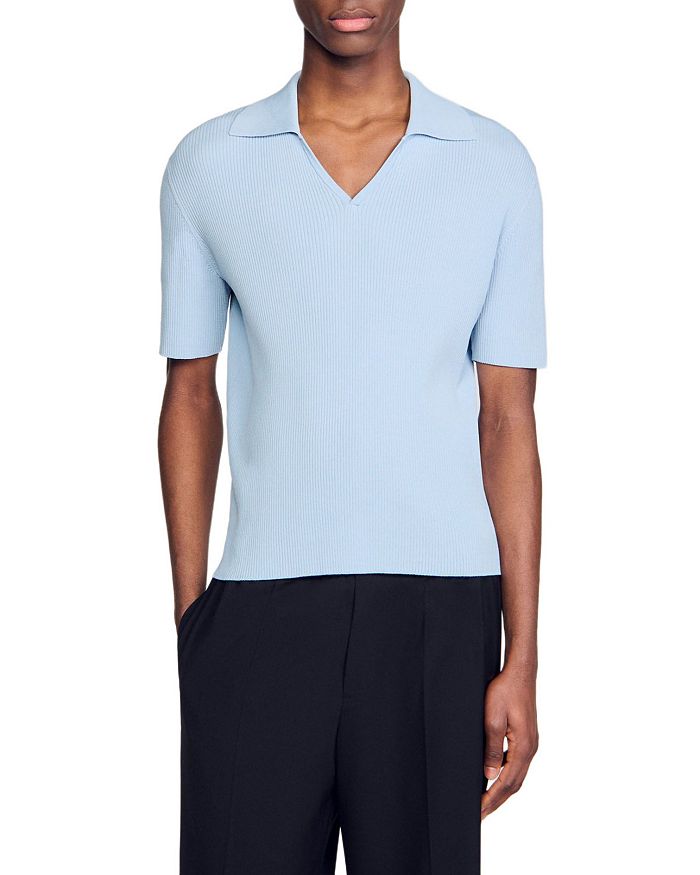 Риб-поло Sandro, синий
Риб-поло Sandro, синий