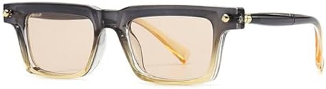 Модные солнцезащитные очки с градиентным переходом цвета для женщин, ретро-очки для мужчин, трендовые очки в стиле панк с заклепками, солнцезащитные очки UV400 MTZJH, Grey Champagne
Модные солнцезащитные очки с градиентным переходом цвета для женщин, ретро-очки для мужчин, трендовые очки в стиле панк с заклепками, солнцезащитные очки UV400 MTZJH, Grey Champagne