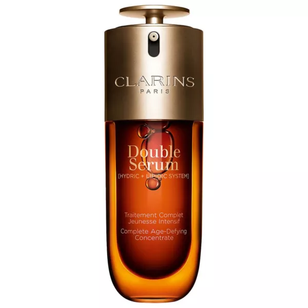 Двойная сыворотка против старения для упругости, усиления сияния и сужения пор Clarins, объем 48 мл
Двойная сыворотка против старения для упругости, усиления сияния и сужения пор Clarins, объем 48 мл