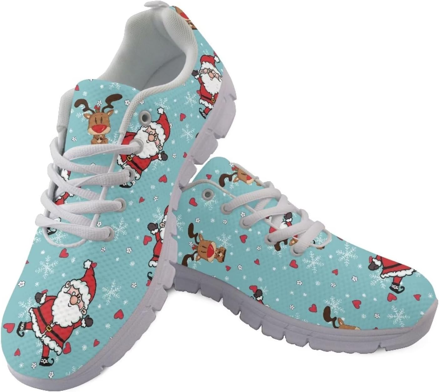 Мужские кроссовки GIFTPUZZ для занятий спортом и бегом, дышащие сетчатые теннисные кроссовки с нескользящей подошвой, для тренировок в зале и путешествий, с мягкой нескользящей подошвой, Santa Claus Blue
Мужские кроссовки GIFTPUZZ для занятий спортом и бегом, дышащие сетчатые теннисные кроссовки с нескользящей подошвой, для тренировок в зале и путешествий, с мягкой нескользящей подошвой, Santa Claus Blue